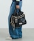 OUTDOOR FAKE LEATHER 2WAY BELT BAG