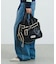 OUTDOOR FAKE LEATHER 2WAY BELT BAG