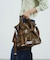 OUTDOOR FAKE LEATHER 2WAY BELT BAG