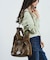 OUTDOOR FAKE LEATHER 2WAY BELT BAG