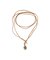 STONE LEATHER CODE NECKLACE