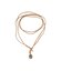 STONE LEATHER CODE NECKLACE