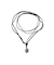 STONE LEATHER CODE NECKLACE