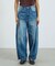 BARREL FIT DENIM PANTS