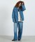 BARREL FIT DENIM PANTS