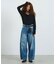 BARREL FIT DENIM PANTS