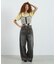 BARREL FIT DENIM PANTS