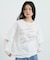 LACE SLEEVE LAYERED TEE