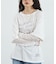 LACE SLEEVE LAYERED TEE