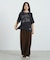 LACE SLEEVE LAYERED TEE