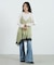 FLOCKED TULLE CAMI DRESS