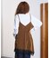 FLOCKED TULLE CAMI DRESS