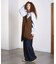 FLOCKED TULLE CAMI DRESS