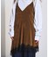 FLOCKED TULLE CAMI DRESS