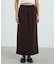 MIXED FABRIC HOODIE AND SKIRT SET