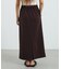 MIXED FABRIC HOODIE AND SKIRT SET
