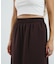 MIXED FABRIC HOODIE AND SKIRT SET