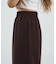 MIXED FABRIC HOODIE AND SKIRT SET