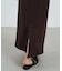 MIXED FABRIC HOODIE AND SKIRT SET
