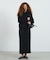 MIXED FABRIC HOODIE AND SKIRT SET