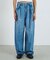 RIVETED DENIM PANTS