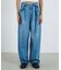 RIVETED DENIM PANTS