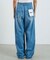 RIVETED DENIM PANTS