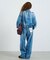 RIVETED DENIM PANTS