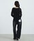 RIVETED DENIM PANTS
