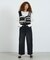 RIVETED DENIM PANTS