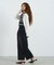 RIVETED DENIM PANTS