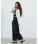 RIVETED DENIM PANTS