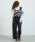 RIVETED DENIM PANTS