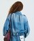 VOLUME SLEEVE DENIM JACKET
