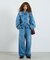 VOLUME SLEEVE DENIM JACKET