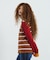 MULTI STRIPE KNIT CARDIGAN