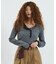 SQUARE NECK RIB TOP
