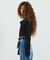 SQUARE NECK RIB TOP