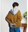 KNIT x DENIM CARDIGAN