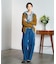 KNIT x DENIM CARDIGAN