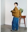 KNIT x DENIM CARDIGAN