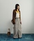CHECK PENCIL SKIRT