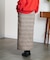 CHECK PENCIL SKIRT