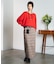 CHECK PENCIL SKIRT