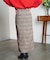 CHECK PENCIL SKIRT