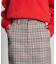 CHECK PENCIL SKIRT