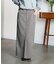 CHECK PENCIL SKIRT