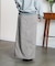 CHECK PENCIL SKIRT