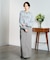 CHECK PENCIL SKIRT
