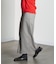 CHECK PENCIL SKIRT